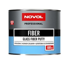 NOVOL, Шпатлевка со стекловолокном FIBER, 0,6 кг