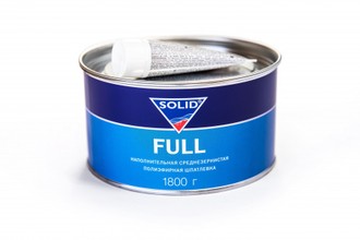 SOLID, Шпатлевка универсальная с отвердителем FULL, 1,8 кг