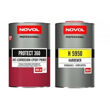 NOVOL, Грунт эпоксидный с отв. PROTECT 360 1:1 (серый), 0,8 л +0,8 л