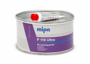 MIPA, Легкая самовыравнивающая шпатлевка зеленая P118 Ultra, 1 л