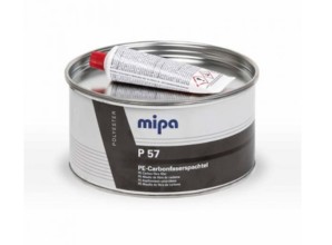 MIPA, Шпатлевка карбоновая PE-Carbon Faser Spachtel Р57, 1,8 кг