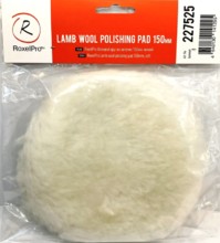 ROXEL PRO, Меховой полировальник из натуральной овчины, 150 мм
