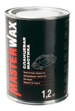 MASTERWAX, Мастика на битумной основе, СЛАНЦЕВАЯ, ж/б, 1,2 кг