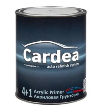 CARDEA, Грунт акрил. 4+1 с отв. Acrylic Primer Grey 4+1, 1,25 л