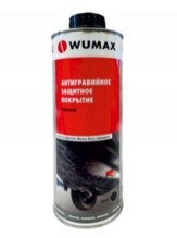 WUMAX, Антигравийное защитное покрытие (цвет черный, серый), 1 кг