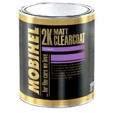 MOBIHEL, Бесцветный матовый лак с отверд. (1300) 2K low VOC, 100 мл