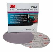 3M, Абразив круг на вспененной основе Trizact Р1500, 1 шт.