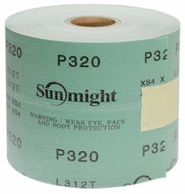SUNMIGHT, Шлифовальный материал зелёный L312T FILM, 115 мм x 1 м
