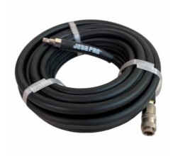 JETA PRO, Гибкий чёрный антистатический шланг 5885010, 10 м